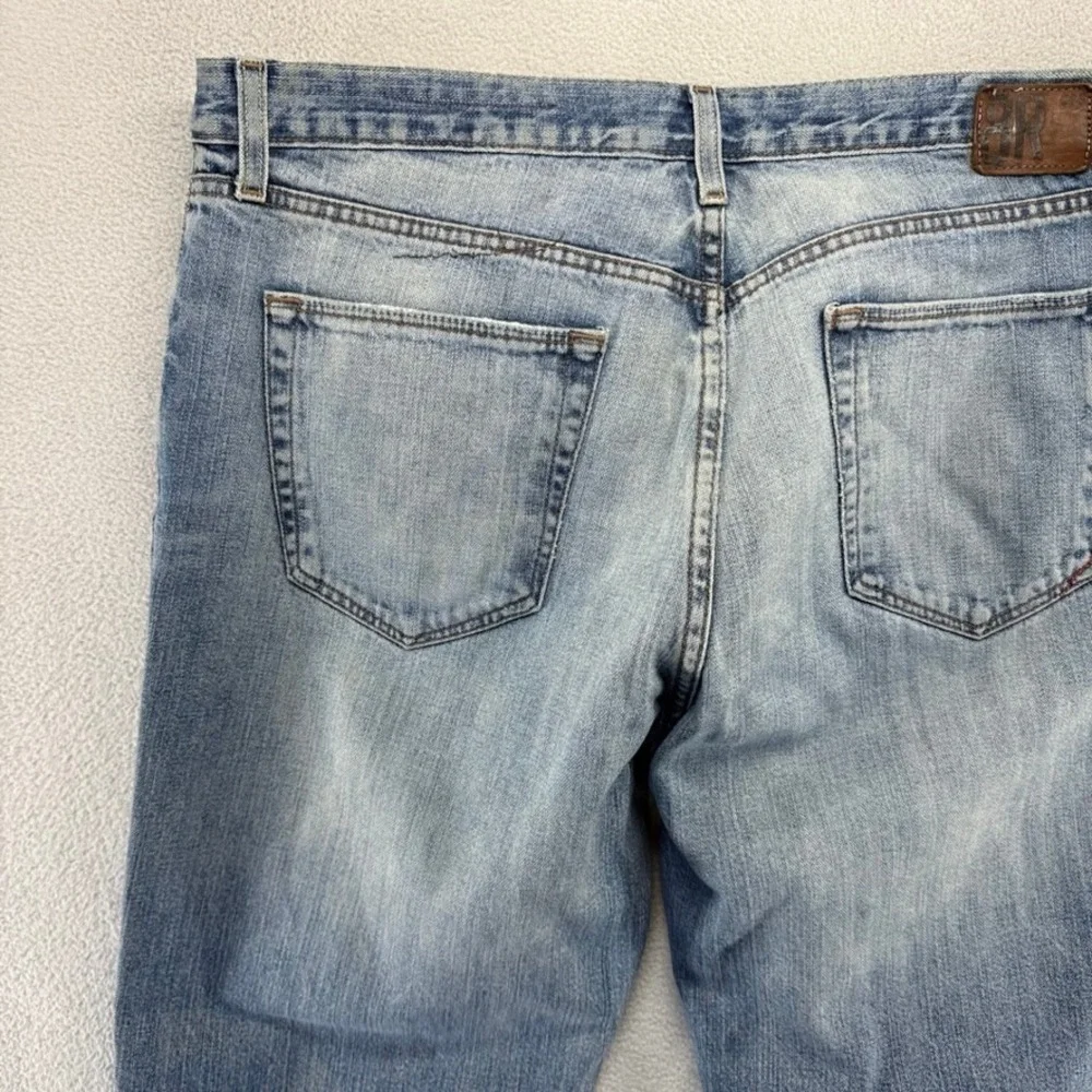 Vintage Banana Republic Jeans Men's 35x32 Blue Bootcut Faded  Baggy Skater y2k
